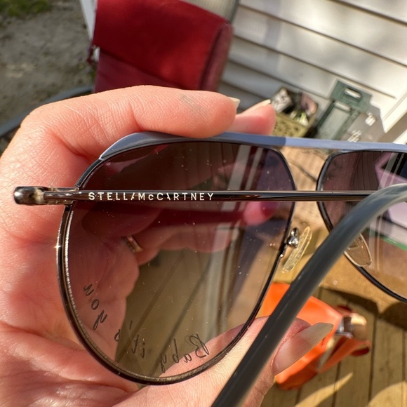 Stella McCartney Baby it’s you aviator sunglasses NEWwith SM case/protector - Picture 2 of 9